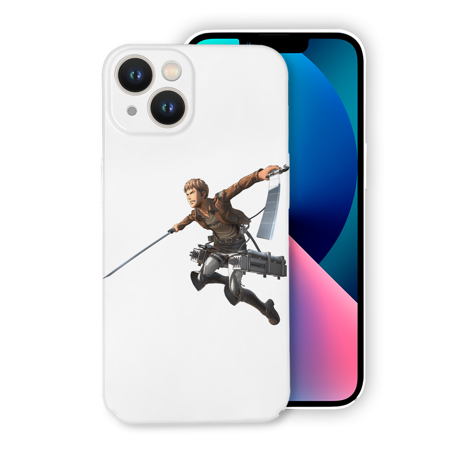 （画像用） 進撃の巨人 ジャン・キルシュタイン Attack on Titan Jean Kirstein 【iPhone 14シリーズ対応】ハードケース